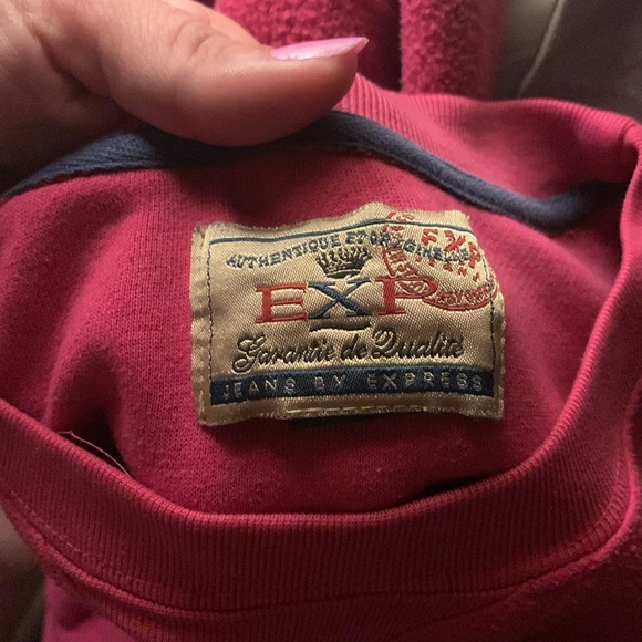 Vintage Express Embroidered Crewneck Sweater - Picture 3 of 3